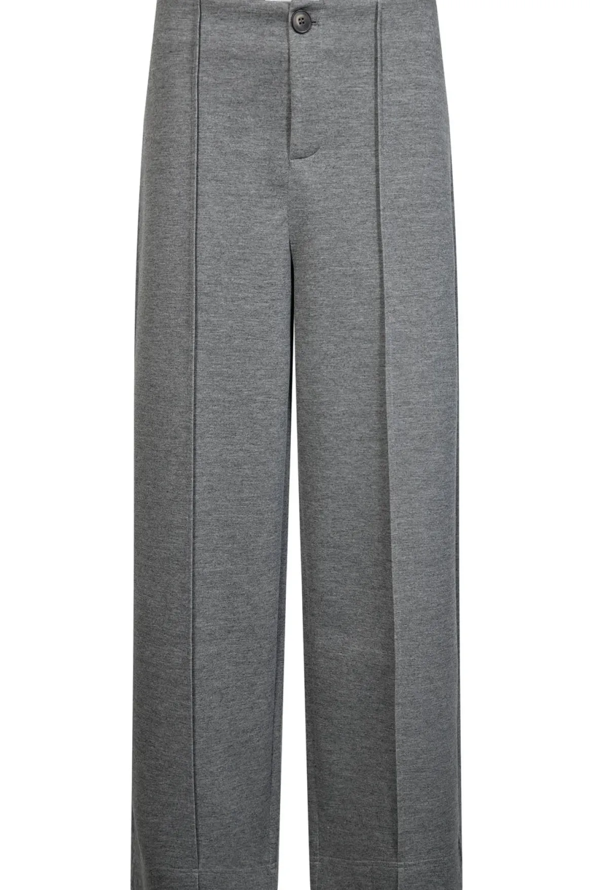 Co’Couture naisten housut Lancecc Crease Sweatpant, vaaleanharmaa meleerattu