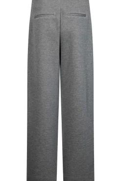Co’Couture naisten housut Lancecc Crease Sweatpant, vaaleanharmaa meleerattu