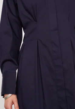 Co’Couture naisten paitamekko SannaCC Shirt Long Dress, tummansininen