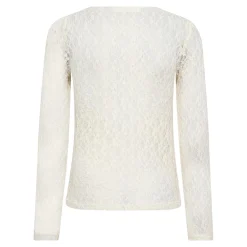 Co’Couture naisten pusero Barnacc O-Neck, luonnonvalkoinen