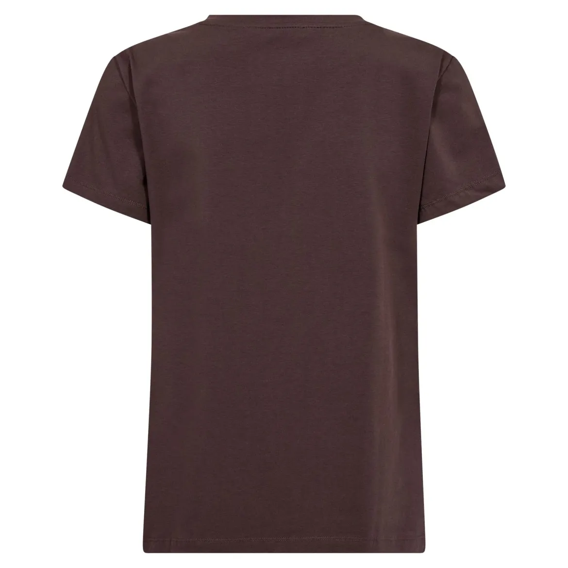 Co’Couture naisten T-paita Co’Couture Tee, tummanruskea