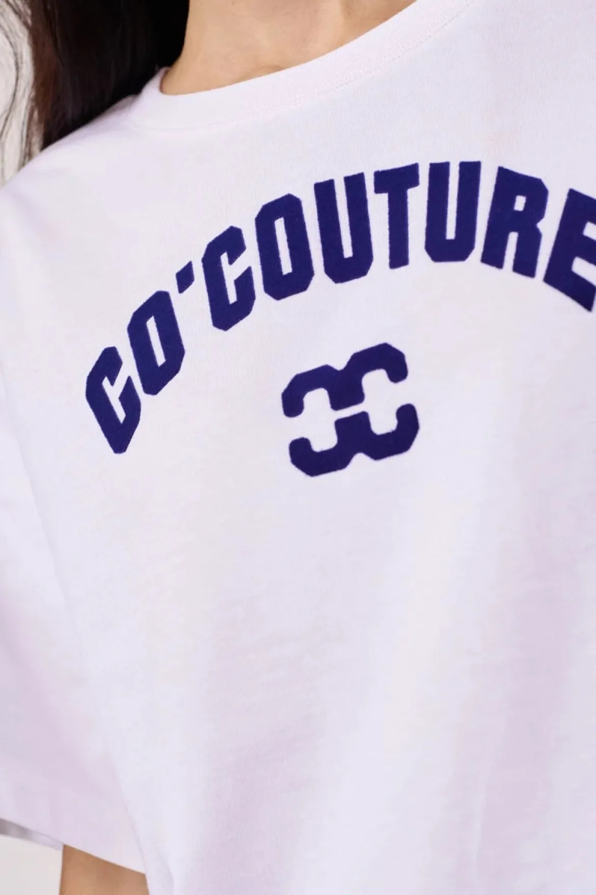 Co’Couture naisten T-paita ZengaCC Tee O-Neck, valkoinen