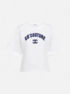 Co’Couture naisten T-paita ZengaCC Tee O-Neck, valkoinen