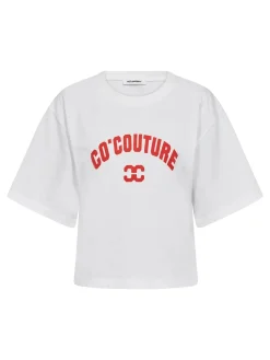 Co’Couture naisten t-paita ZengaCC Tee O-Neck, valkoinen