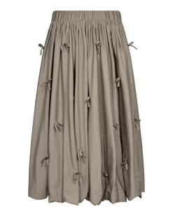 Copenhagen Muse naisten hame Sarina Skirt, vaalea armeijanvihreä