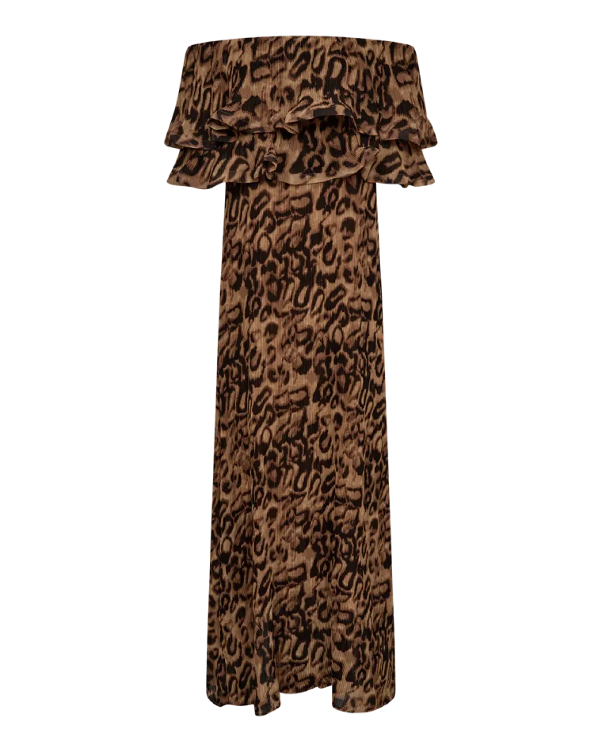 Copenhagen Muse naisten mekko Kira Dress, ruskea kuosi