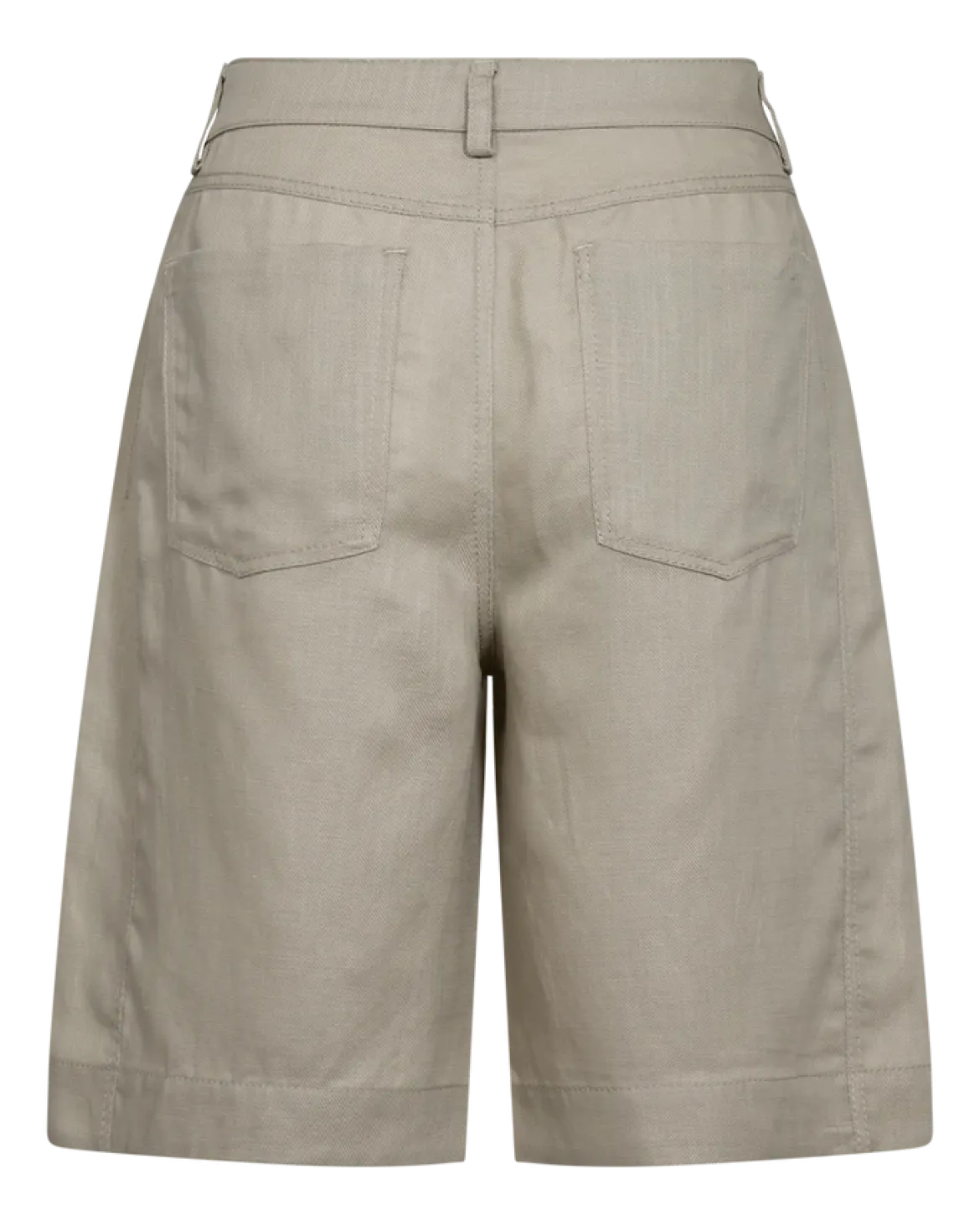 COPENHAGEN MUSE naisten shortsit, NATULI SHORTS Ruskeanharmaa