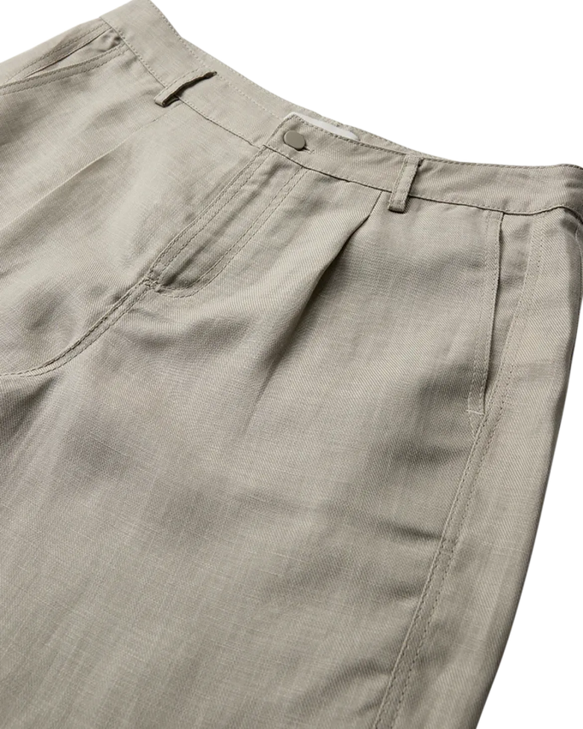 COPENHAGEN MUSE naisten shortsit, NATULI SHORTS Ruskeanharmaa