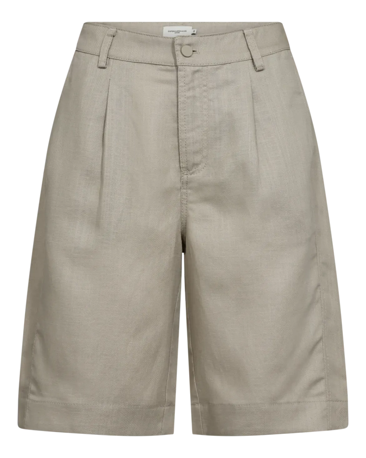 COPENHAGEN MUSE naisten shortsit, NATULI SHORTS Ruskeanharmaa