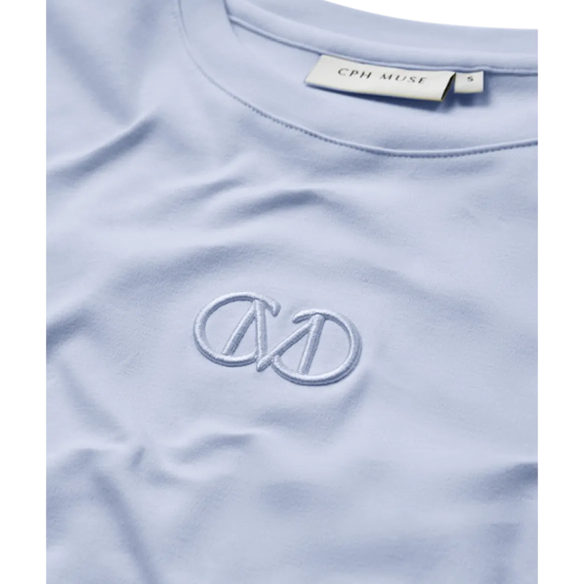 Copenhagen Muse naisten t-paita Muse Tee, vaaleansininen