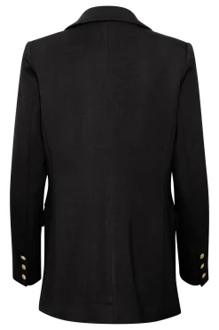 Culture Naisten Bleiseri, AD-EVA CLASSIC BLAZER Black