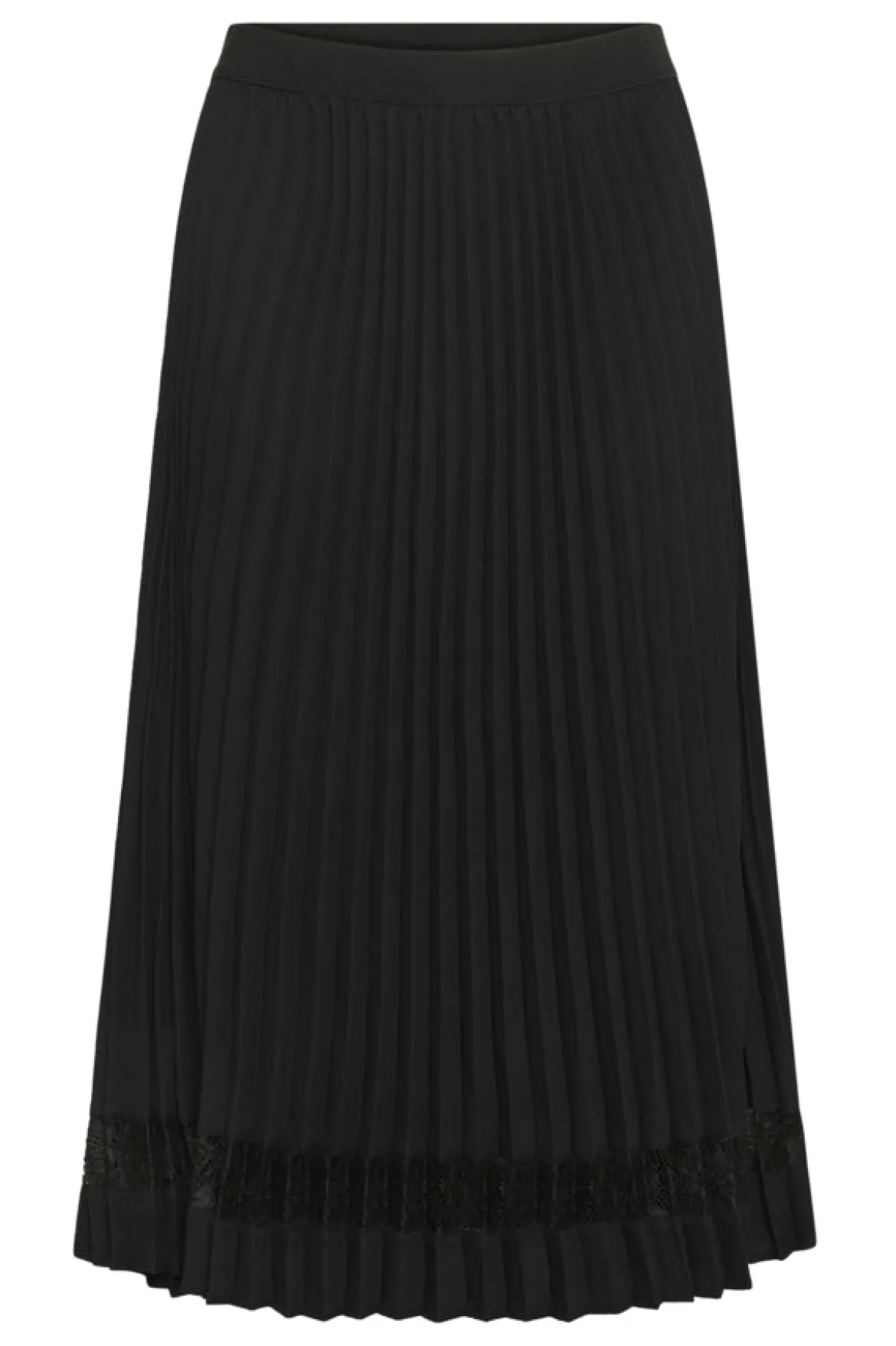 Culture naisten hame CUSIGGY BETTY LACE SKIRT, musta
