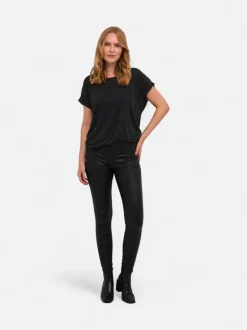 Culture naisten leggingsit, CUBETTINE LEGGINGS Black