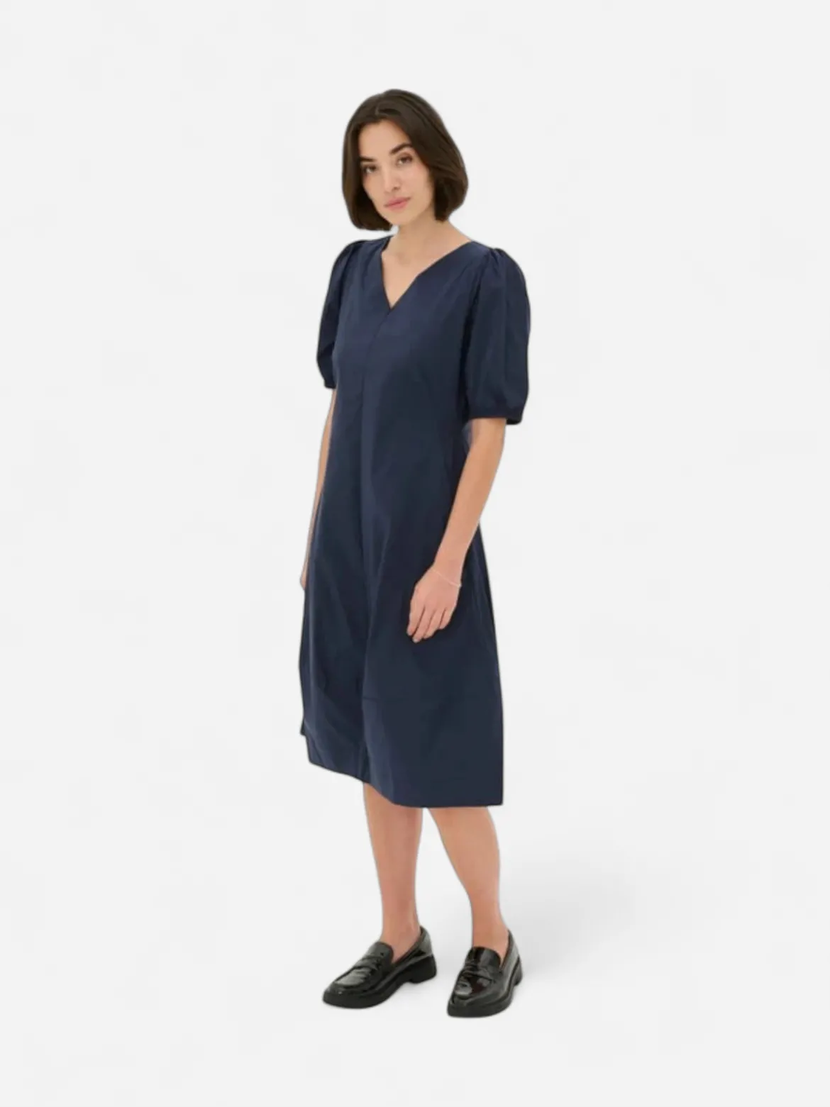 CULTURE, Naisten Mekko, ANTOINETT SS DRESS Blue Iris