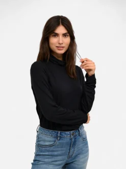 Culture Poolopusero, POPPY ROLNECK NOS Musta