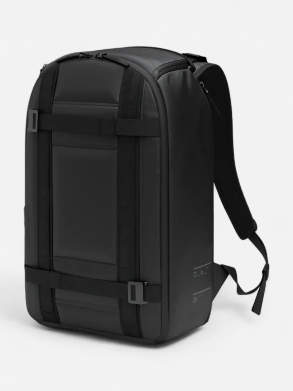 Db Unisex reppu Ramverk Backpack 26l, musta