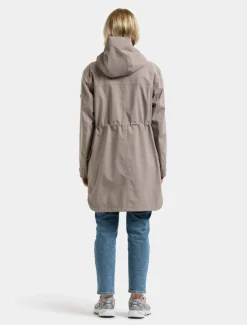Didriksons naisten parkatakki Gwen WNS Parka, ruskeanharmaa