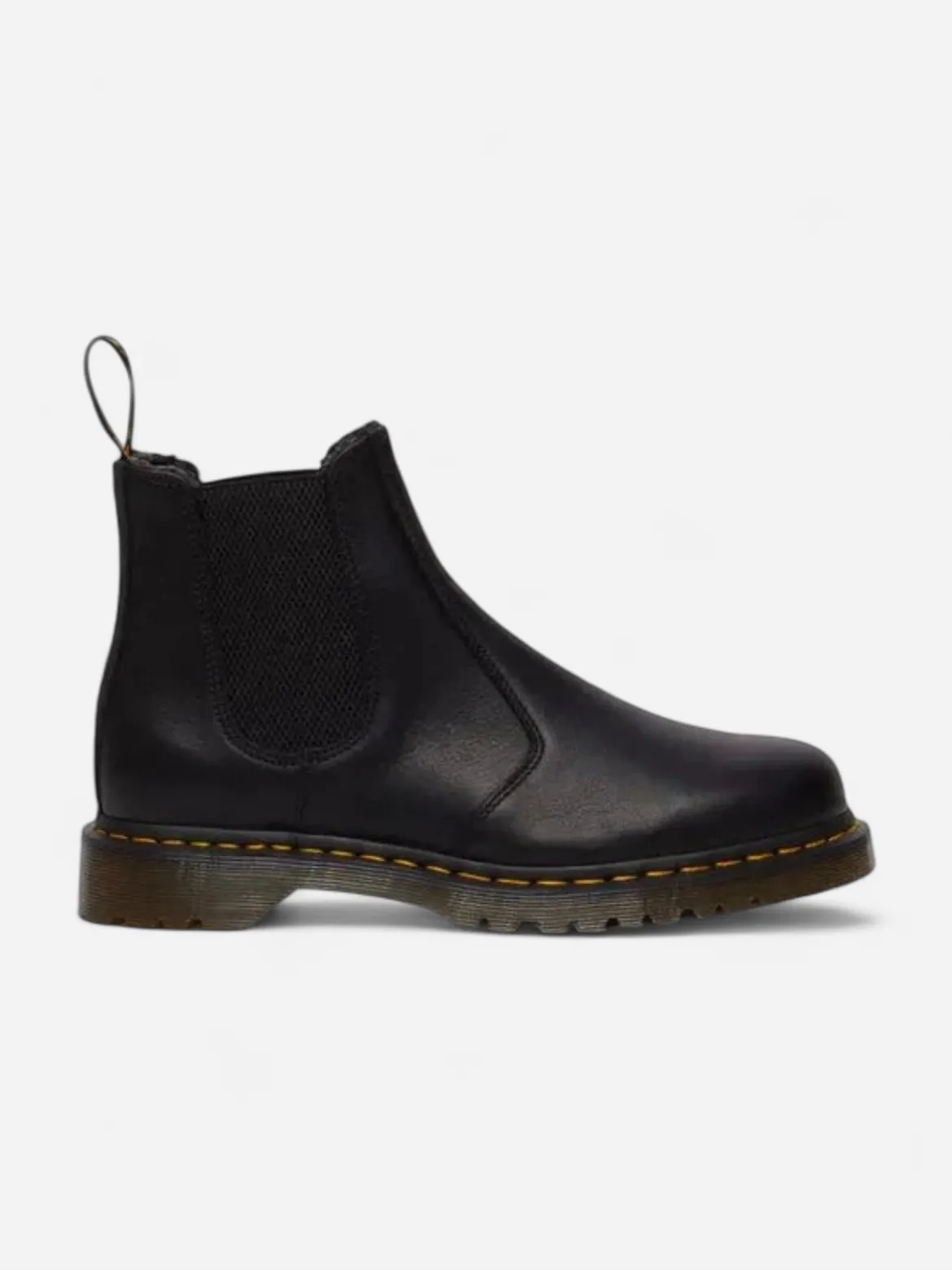 Dr. Martens miesten kengät, 2976 Warm Lined Grizzly Leather Chelsea nilkkurit, Musta