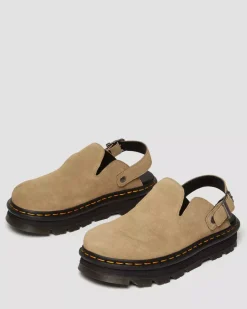 Dr. Martens naisten kengät Zebzag Mule Savannah Tan, Vaalea beige