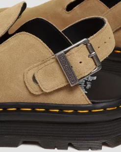 Dr. Martens naisten kengät Zebzag Mule Savannah Tan, Vaalea beige