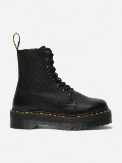 Dr. Martens naisten maiharit Jadon III Pisa Leather Platform Boots, musta