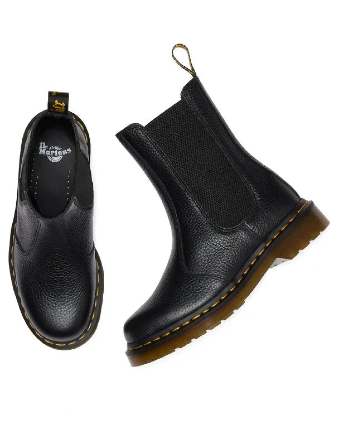 Dr. Martens naisten nilkkurit 2976 Hi Chelsea, musta