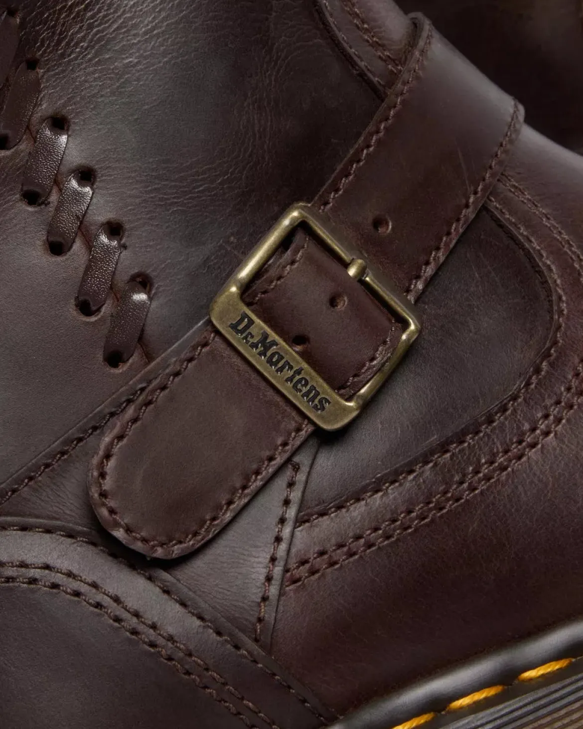 Dr. Martens naisten saappaat, Anistone BKR High Leg Boot Tummanruskea