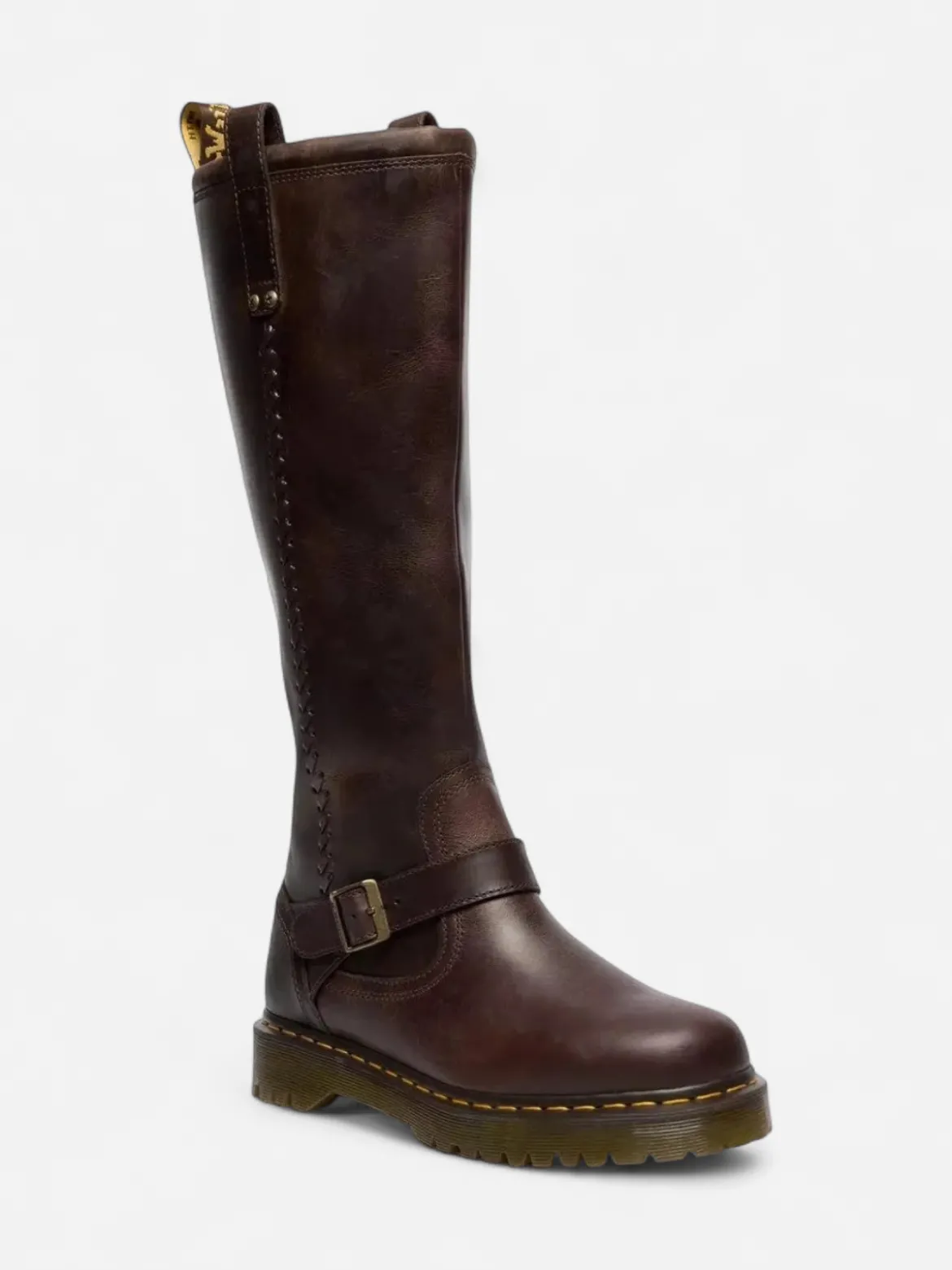 Dr. Martens naisten saappaat, Anistone BKR High Leg Boot Tummanruskea