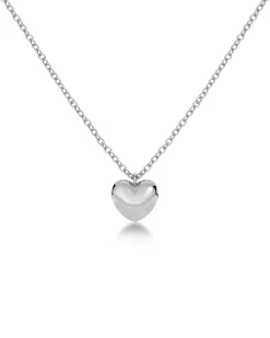 Edblad kaulakoru Barley Necklace Steel, Hopeanharmaa