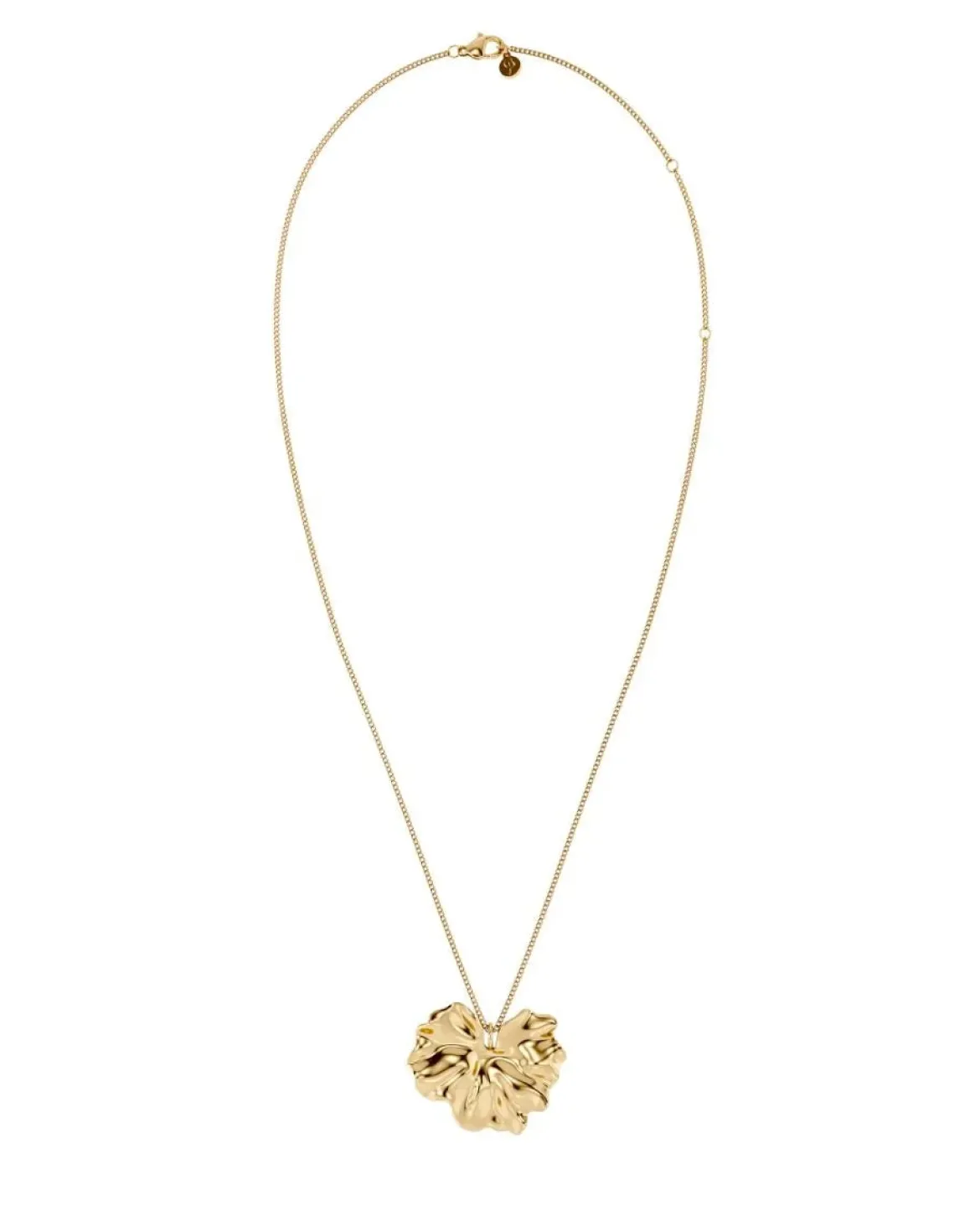 Edblad kaulakoru Gerana Necklace L, Gold pleated