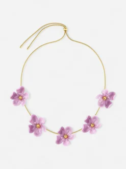 Edblad kaulakoru Wildflower, Gold pleated