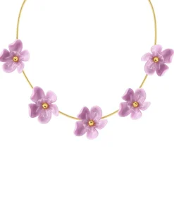 Edblad kaulakoru Wildflower, Gold pleated