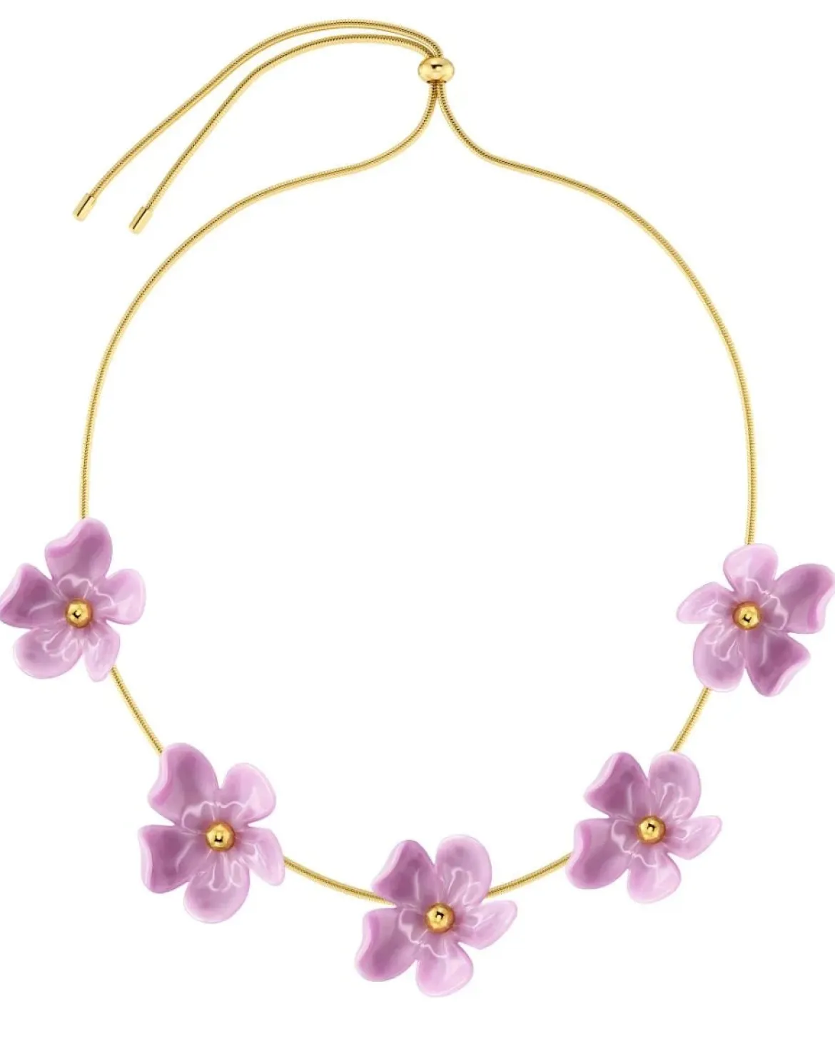 Edblad kaulakoru Wildflower, Gold pleated