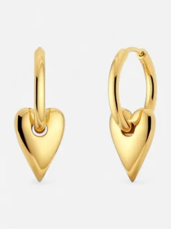 Edblad korvakorut, AMORE HOOPS S GOLD Kullankeltainen