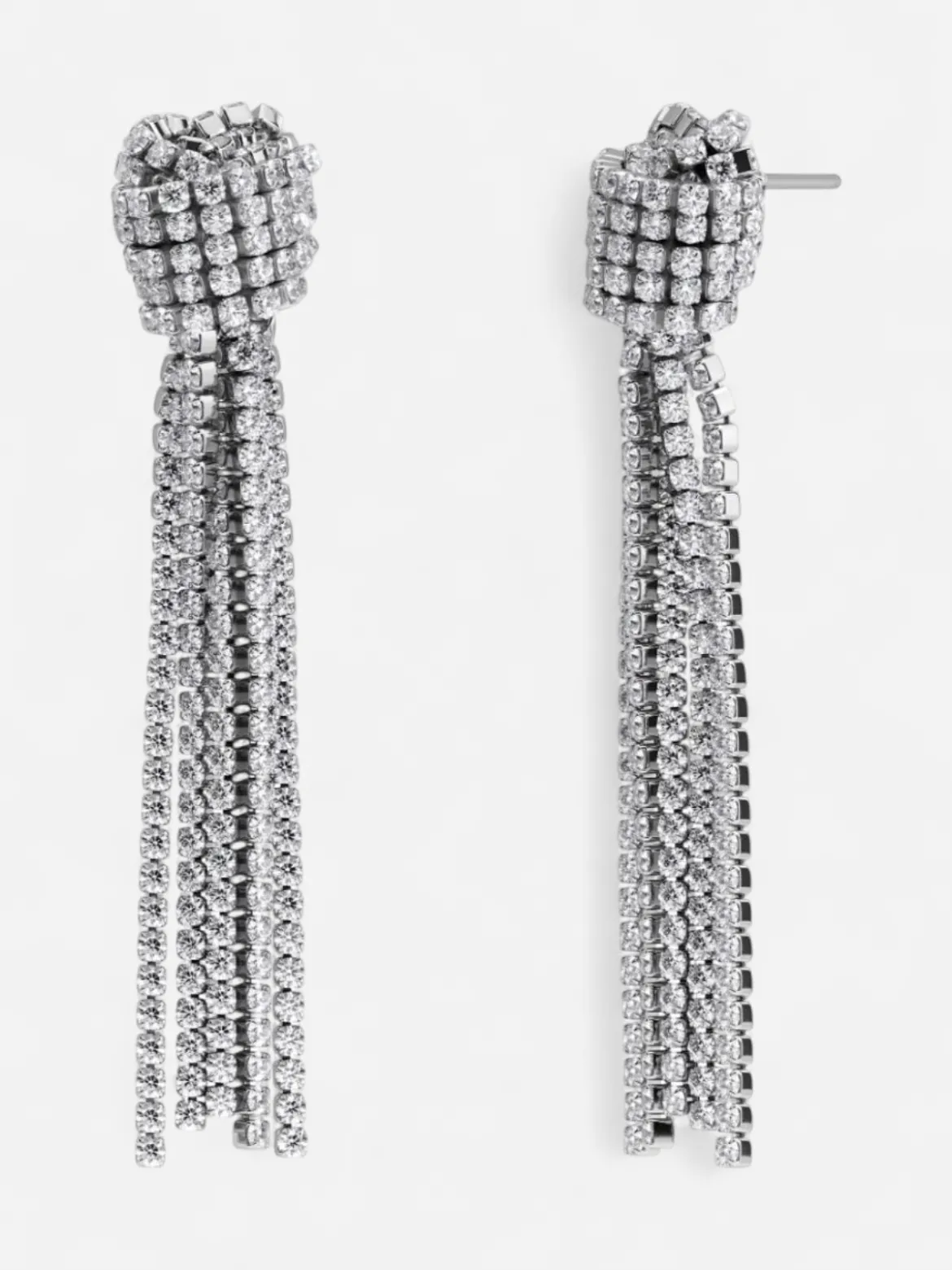 Edblad korvakorut Revel Knot Earrings Steel, Stainless steel