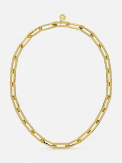 Edblad naisten kaulakoru Ivy Maxi Necklace Gold, Gold pleated