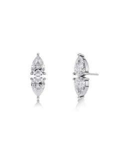 Edblad naisten korvakorut Arrow Studs, Silver