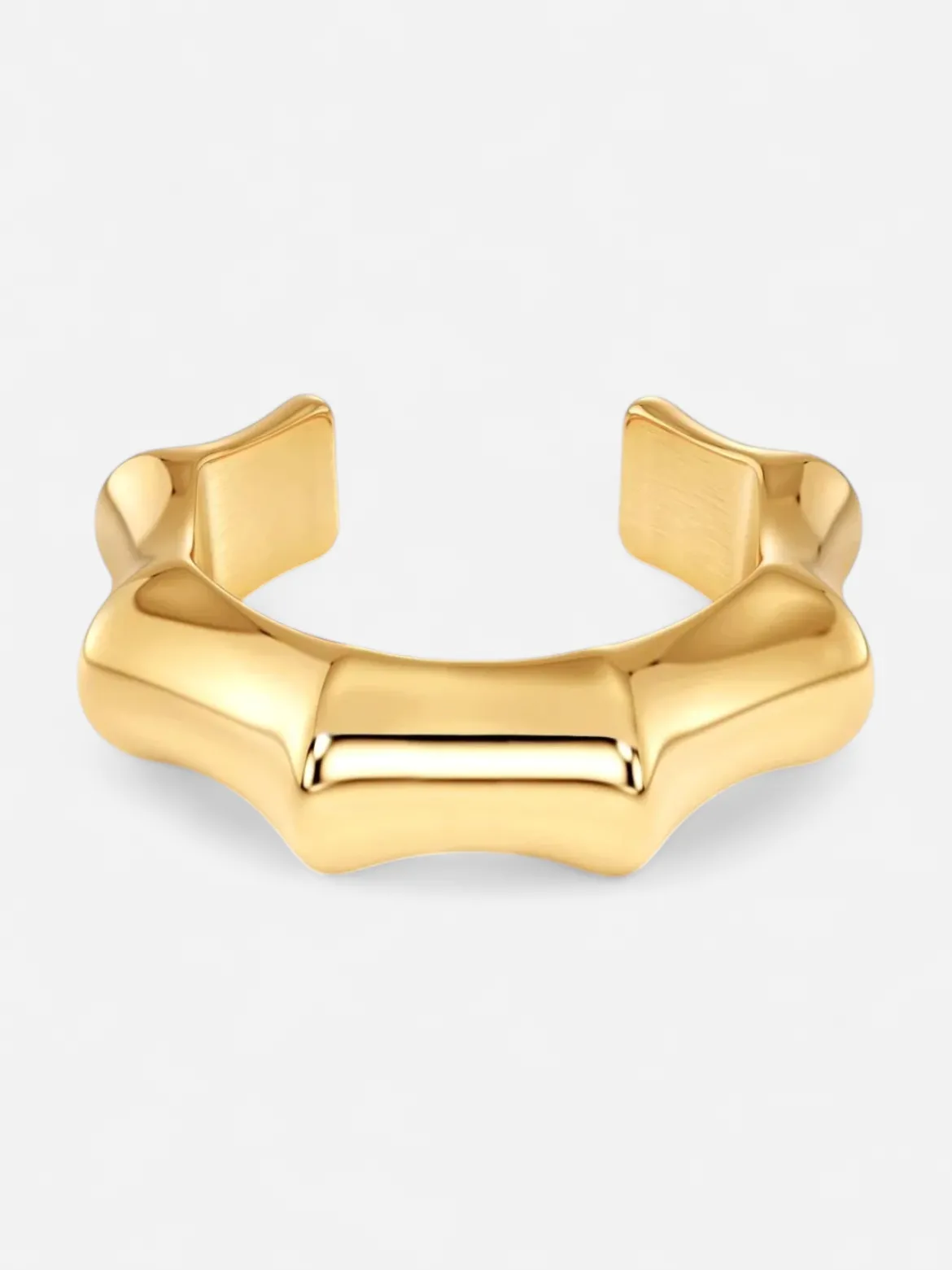 Edblad rannekoru, CANE BANGLE GOLD Kullankeltainen