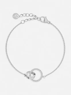 Edblad rannekoru Eternal Orbit Bracelet Steel, Hopeanharmaa