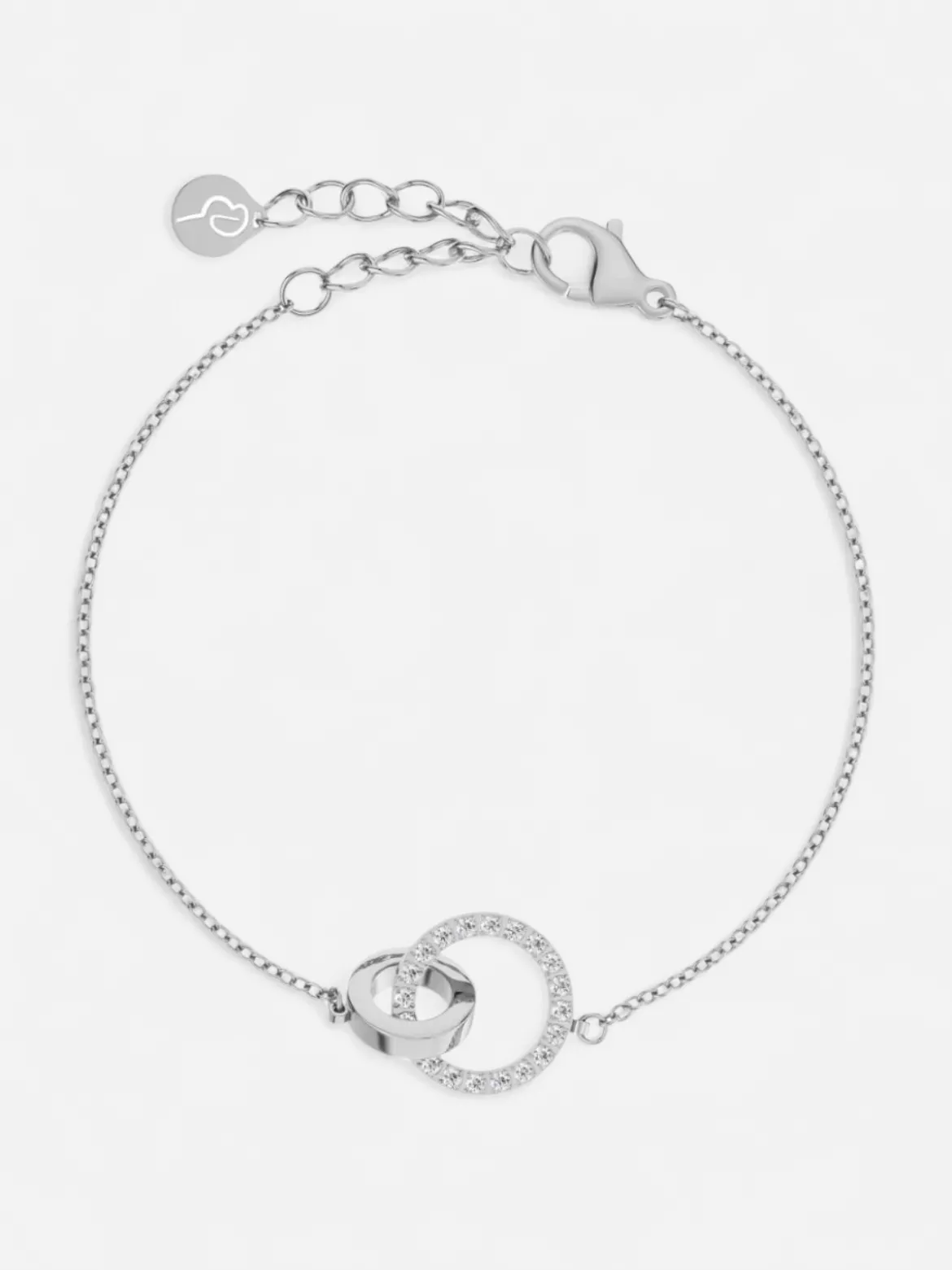 Edblad rannekoru Eternal Orbit Bracelet Steel, Hopeanharmaa