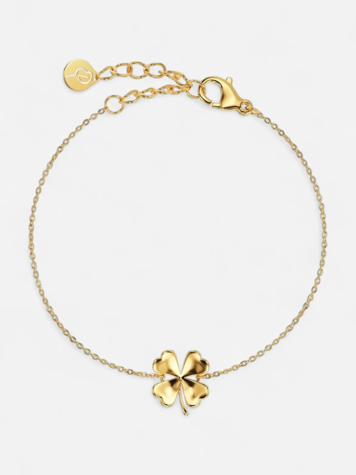 Edblad rannekoru Lucky Bracelet Gold, Gold pleated