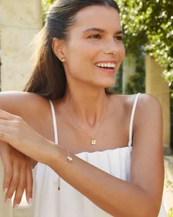 Edblad rannekoru Lucky Bracelet Gold, Gold pleated