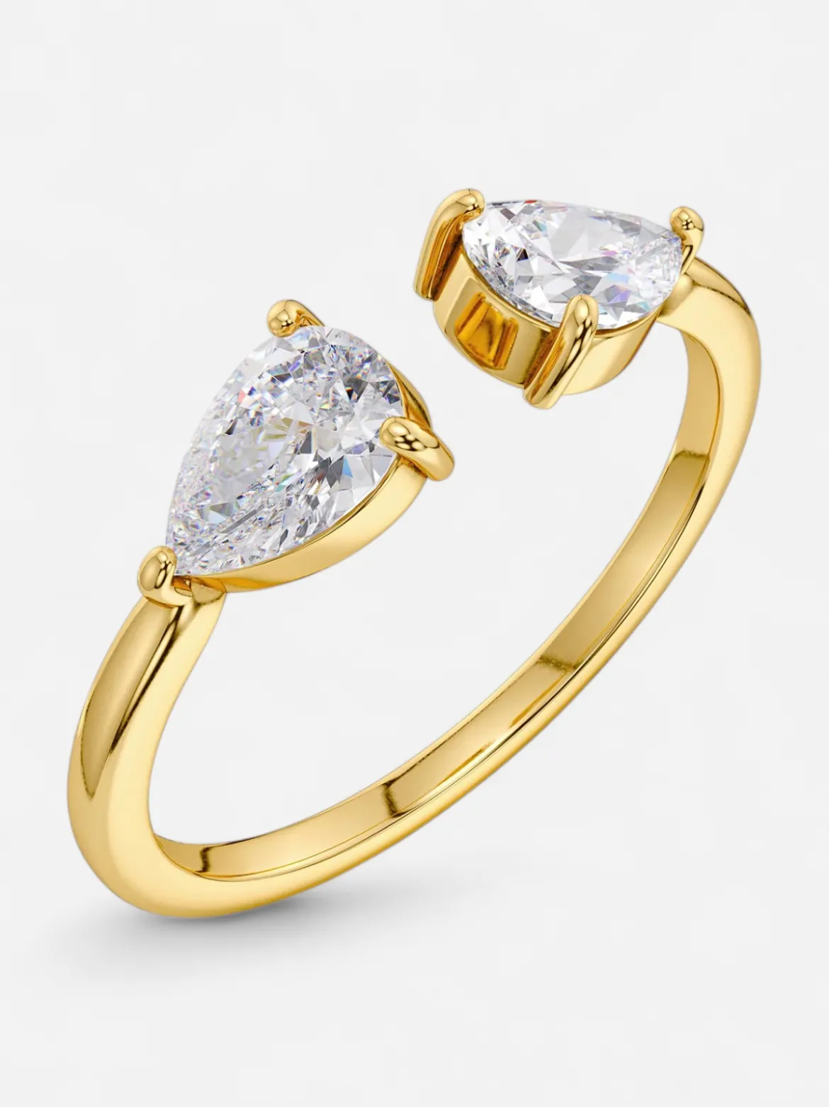 Edblad sormus Peak Ring Single, Gold
