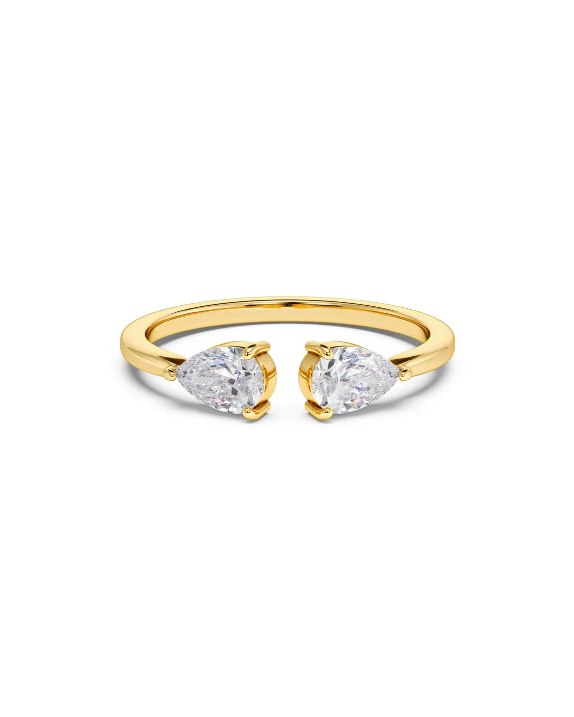 Edblad sormus Peak Ring Single, Gold
