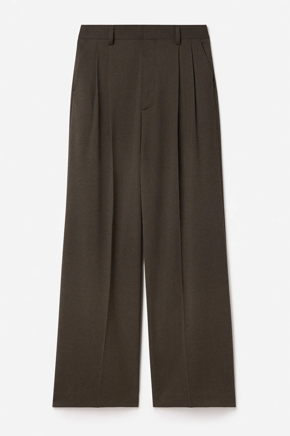 Filippa K naisten housut Darcey Wool Trousers, vaalea beige