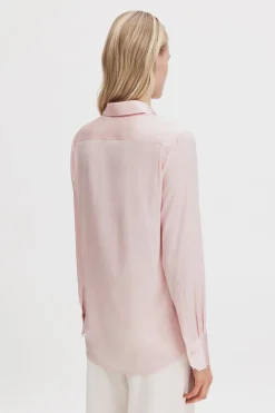 Filippa K naisten paitapusero Silk Shirt, vaaleanpunainen