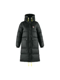 Fjällräven Naisten Untuvatakki, Expedition Long Down Parka Musta