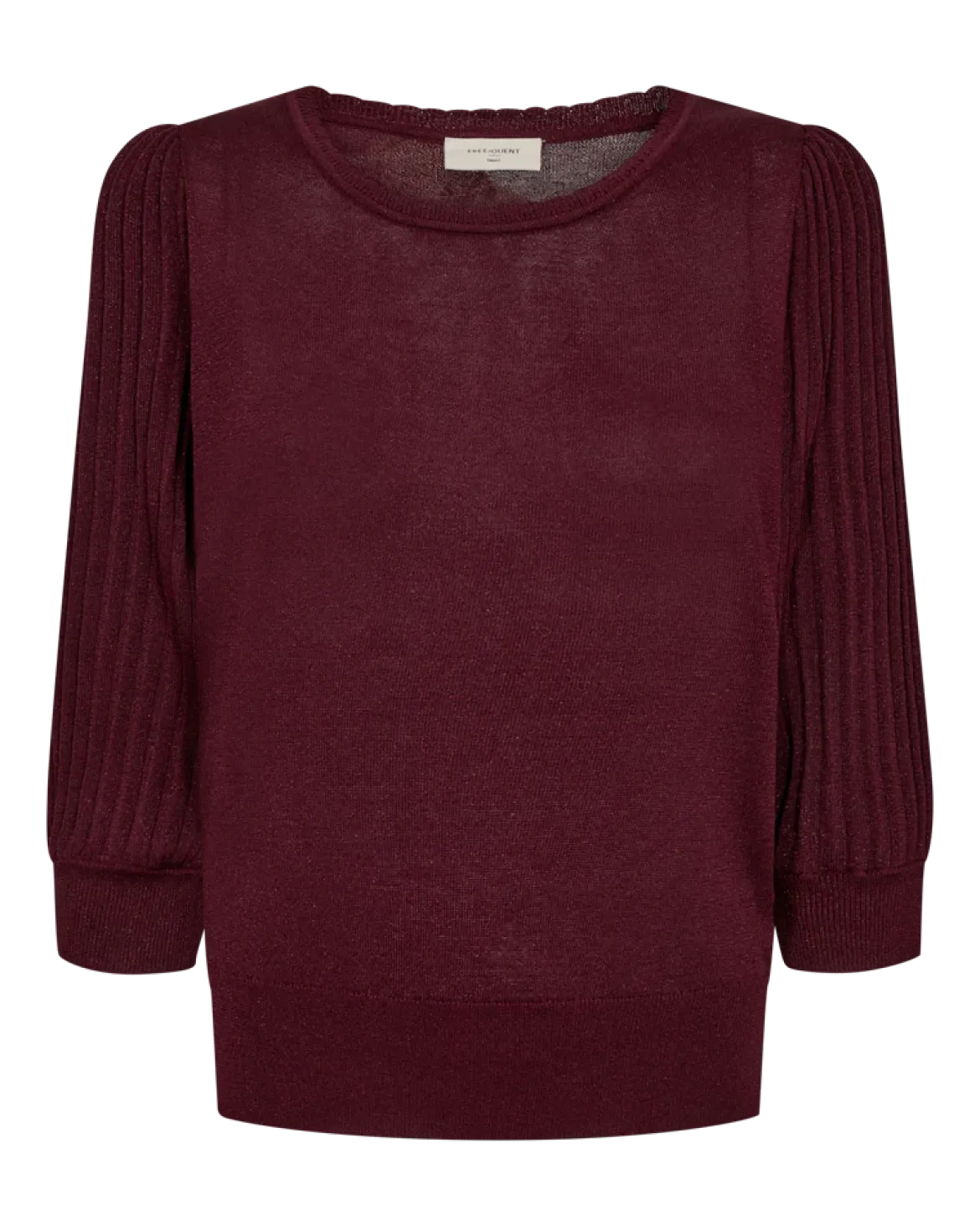 Freequent Glitta Pullover, Viininpunainen