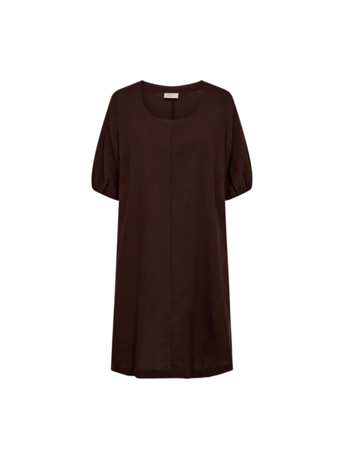Freequent mekko Lava Dress, tummanruskea
