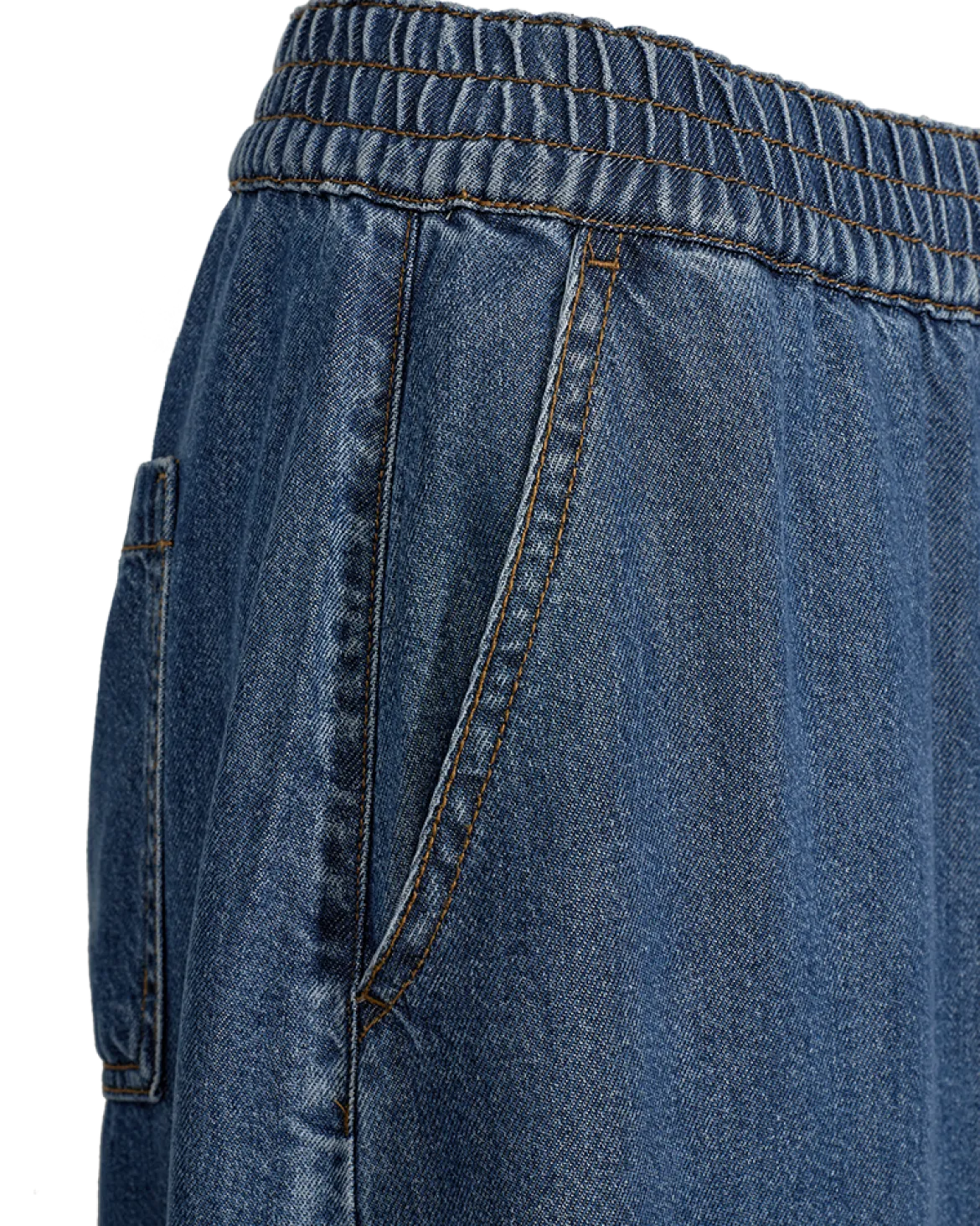 Freequent naisten farkut Milo Jeans, Medium Blue Denim